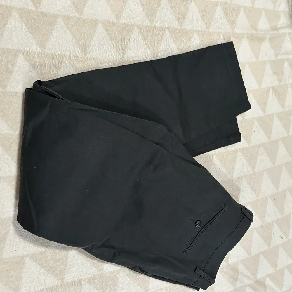 J crew 484 slim fit chino pants black 32 x 32